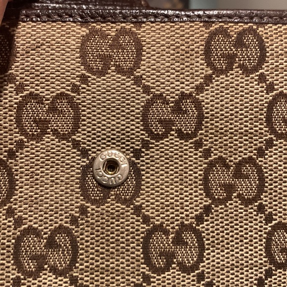 Gucci Canvas & Leather Long Wallet - Picture 8 of 16